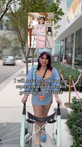 Representation is key to breaking down the harmful stereotypes and ableism that infiltrate every part of our lives, from work to school. 🥲 Lack of representation lets these biases thrive unchallenged, leading to discrimination and exclusion. 😩 Growing up without seeing Disabled role models in the media or my community, I learned to view my disability negatively. 🥺💔 It felt like a barrier to success, happiness, and even basic needs — a lie that took root without positive examples to counter i