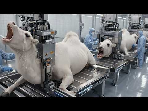 Inside the World’s Largest AI Robot Leather Factory | Brahman Bull Jacket Production Process