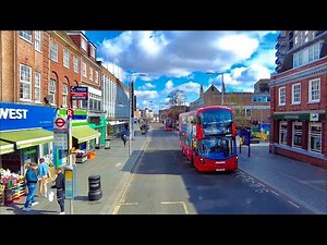 Double Decker Bus Ride | Route 258 Harrow-on-the-Hill to Watford Junction