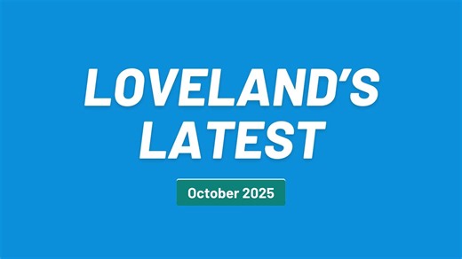 🎥 The October 2025 episode of Loveland’s Latest is now live! This monthly video series highlights five things happening around the City that you should know this month. Catch the latest episode now! This month’s top five updates: 🏞️ Canyon Edge Open Space earns Starburst Award 🎃 Things to do in October 🌨️ Loveland prepares for snow season ✈️ Emergency exercise at Northern Colorado Regional Airport ❤️ Heart Improvement Plan update 💌 Sign up for the City's email newsletter and find more news:
