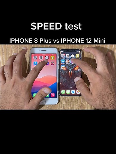 iPhone 12 Mini vs IPhone 8 Plus - Speed TEST 2024