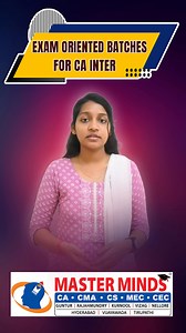 CA Inter Get Exam-Ready with Our Exclusive EO Batch | MASTERMINDS For CA