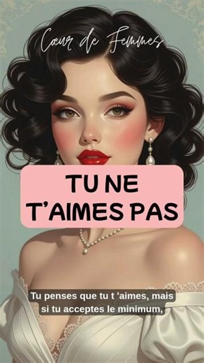 5 signes que tu ne t’aimes pas vraiment 🔥