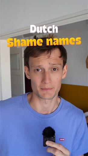 Dutch Shame Names... 🧐🇳🇱 Are these real? What do you think? And also, what is your favorite Dutch name in general? Laat het weten in de comments! 👇 | Going Dutch Academy