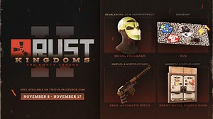 Rust Kingdoms starts at 20:00 GMT / 15:00 EST on Twitch!👑 Don't miss out on these Twitch Drops, check out all the great streamers involved, and sync your accounts here: https://twitch.facepunch.com/ | Play Rust