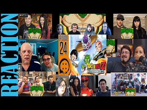 DragonBall Z Abridged: Episode 24 - TeamFourStar (TFS) REACTIONS MASHUP