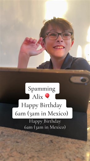 Spamming Alix Happy Birthday. 🎈 Spend the morning with The Tommy Boy. @Alix Earle love you so much ♥️ #wifelife #momlife #family #humor #fyp