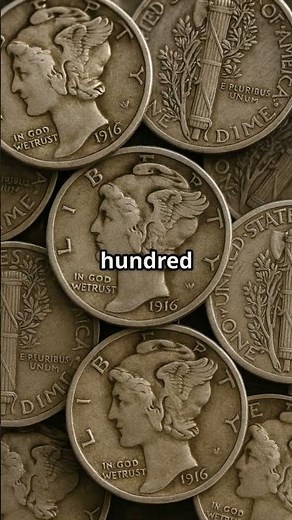 This Tiny ‘D’ Makes a 1916 Dime Worth Thousands 🪙 |#numismatics #rarecoins #mercurydime
