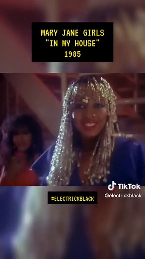 In My House - Mary Jane Girls #ElectrickBlack #BlackHistoryMonth #BlackMusic #ElectronicMusic #80sMusic #PostDisco #DancePop #Funk #MaryJaneGirls #InMyHouse #NextLevelDish