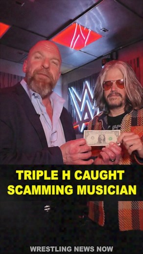 5.8K views · 55 reactions | Triple H Caught Scamming Guitarist from Tool Backstage at WWE RAW After Making Themes for Penta & Rey Fenix #WWE #tripleh #WWERaw #SmackDown #VinceMcMahon #therock #johncena | Wrestling News Now | Facebook