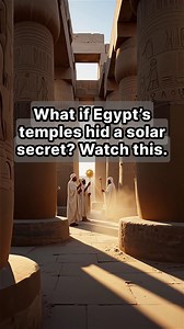 34K views · 726 reactions | Solstice, not Dec 25. In Ancient Egypt, Horus the Child signaled the sun’s return; Karnak’s sunrise aligns near the winter solstice. Sources: check the link in bio or profile. #karnak #solstice | Ancient Egypt Uncovered | Facebook