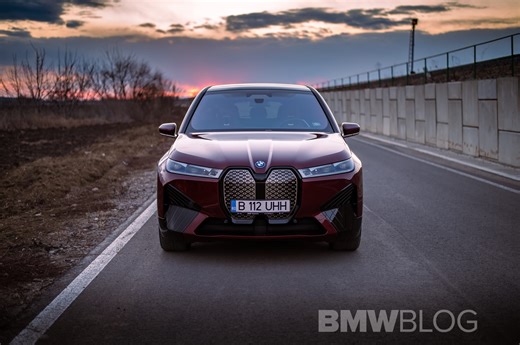 BMW iX xDrive50 Range Test in winter driving - Review