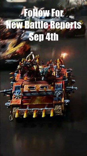 Warhammer 40K Chaos Rhino, New 10th Edition Battle Reports