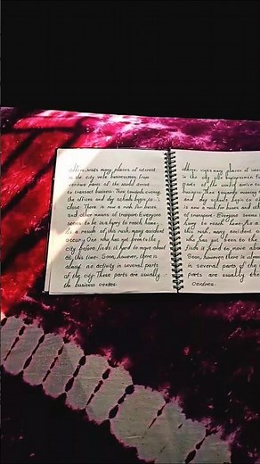 Beautiful english handwriting🥰