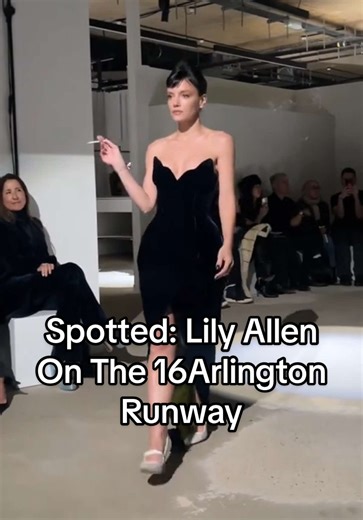 Lily Allen's Stunning Debut at 16Arlington Runway