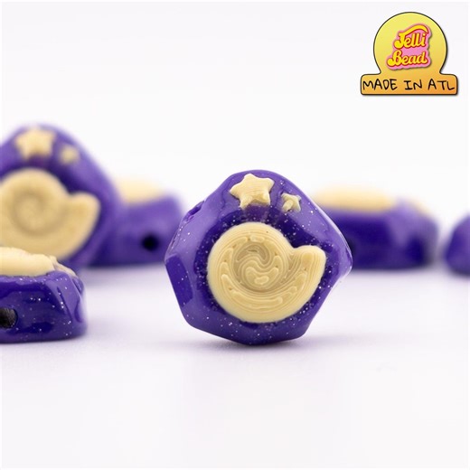 Fossil Bead Charms: Plastic Kandi Bracelet Beads - Etsy