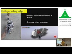 From Tupperware to Autonomous Underwater Vehicle by Goh Eng Wei