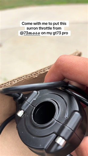 Surron throttle install review for GT73 Pro — 10/10 power upgrade