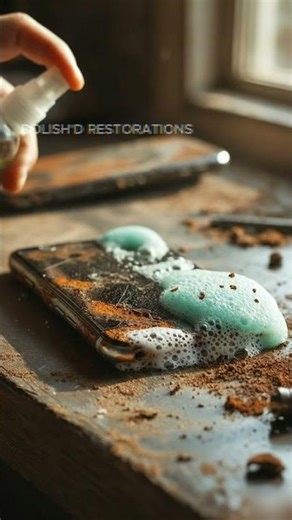 🔥 Rusted iPhone 6s Restoration – Satisfying Fix! #RustRemoval #iPhoneRestoration #OddlySatisfying