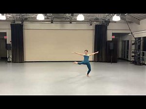 Horton Technique - Choreographed by Rosalyn Sanders (Valadie.Marguerite)