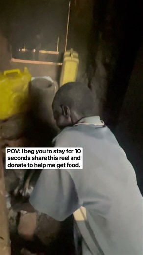 POV: I beg you to stay for 10 seconds share this reel and donate to help me get food. Basic needs