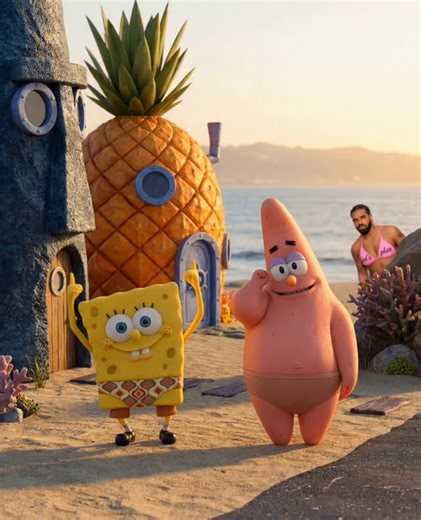 ofs.ai on Instagram: "Spongebob × Patrick 🐠🐟"