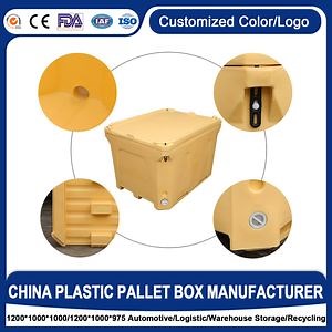 [Hot Item] 100L Chinese Manufacturer's Customized Insulation for Large Ships Live Fish Transportation Container