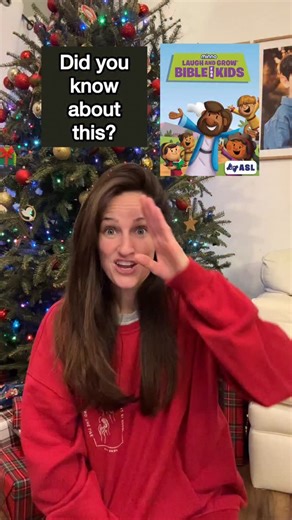 The Minno Laugh and Grow Bible for Kids Christmas Special in ASL is available free to watch through my link!!! Drop the comment “BIBLE” and you'll receive an auto DM of the link! After watching if you’d like to become a Minno member you can sign up on their website for a free 7 day trial. 🙌🏻 | Deaf Motherhood
