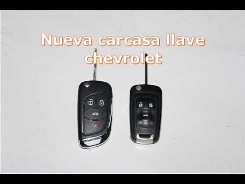 Chevrolet flip-type key shell replacement, new model