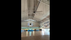 Proud to present another successful Kale HVLS fan project in a school...