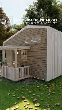 Beautiful 23 sqm Modern Tiny House Tour #23sqmHouseDesign #TinyHouseDesign #ModernTinyHome