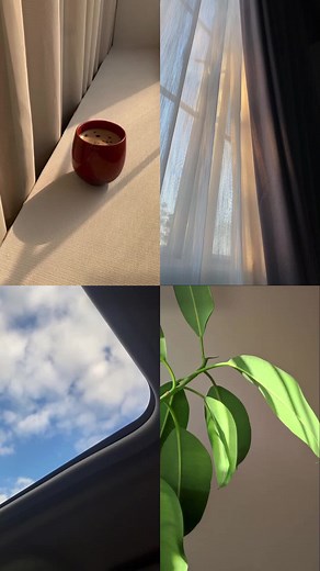 Beautiful Nature and Coffee Scenes with Poetry