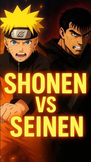 Shonen vs Seinen: The Real Reason Explained 👀