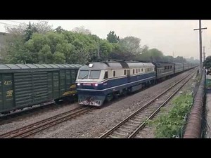 【铁路随拍(China Railway)】 HXN5/倒开ND5/K1192加挂轨道检查 调图之后再来光华门 ND5与N5两代美国佬的交接