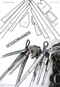 Scissorhands base shape template
