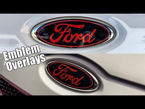 Installing Vinyl Emblem Overlays - Great Cheap & Easy Mod