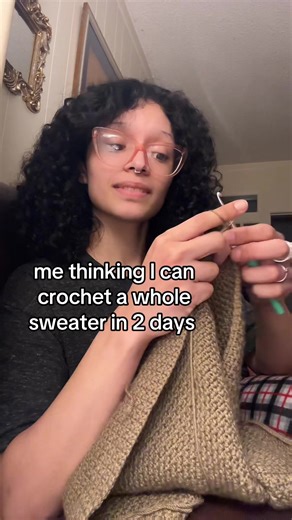 Crochet Sweater Challenge: Can I Finish in 2 Days?