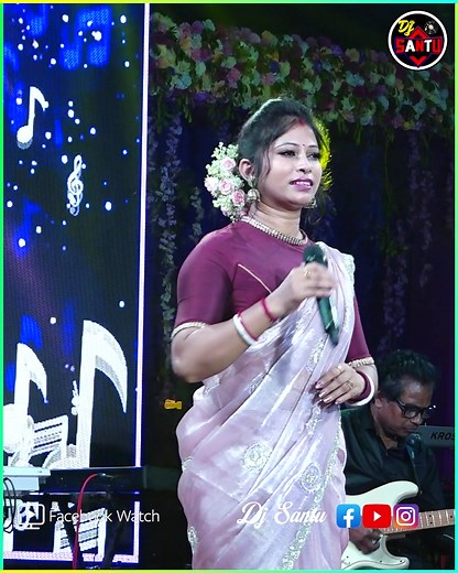 আকাশের এই আলো ~ Akasher Ei Alo Cover By - Manasi Boudi Old Bangali Song By - Dj Santu | DJ Santu