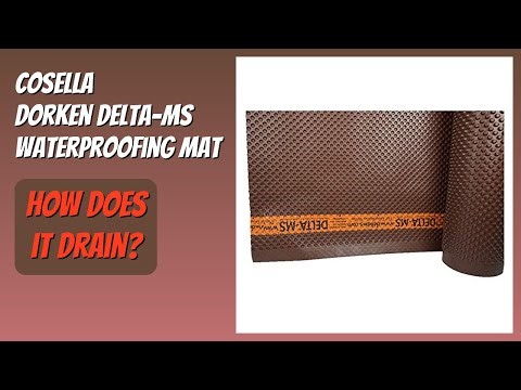 REVIEW (2026): Cosella Dorken Delta-MS Waterproofing Mat. Features