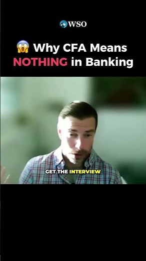 🤯 CFA = Irrelevant in Banking?!