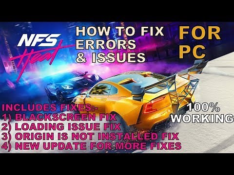 Need For Speed Heat Not Launching Fix | Black Screen Fix,loading Issue Fix | Best Solutions For PC