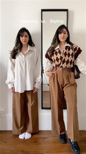 Styling ideas❄️🍂 #ootdguide #fashionhacks #outfitideas