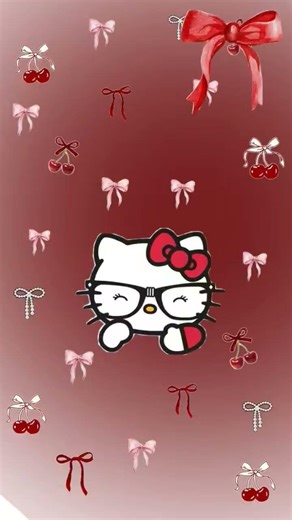 cute wallpapers of hello Kitty