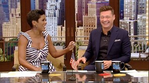 Tamron Hall tells Ryan how she met her husband! Tamron Hall Show | Live with Kelly and Mark