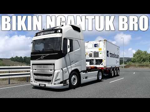 Risiko Menyetir TRUK Sejauh 500KM di Eropa | Euro Truck Simulator 2
