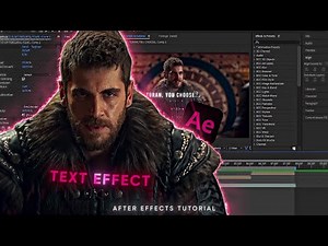 After Effects Text Animation Tutorial (Step by Step) | Umair Bey