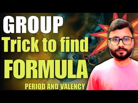 Simple way to Find Group, Period & Valency |Ashish Teach Easy Method