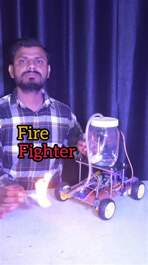 VMK TECHNICAl POWER on Instagram: "New Science Project Fire Fighter viral shorts public in instagram All feeds #shorts #science #technology #trending #experiment"
