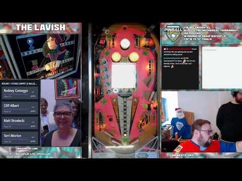 The DPC Presents - An ALL ELECTRO-MECHANICAL pinball tournament! 100 players! 16 rounds of group mat