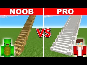 Minecraft NOOB vs PRO: LÄNGSTES TREPPENHAUS CHALLENGE